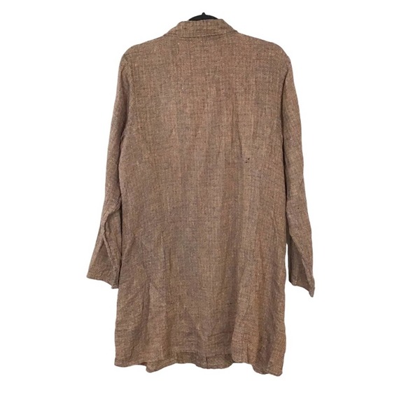 FLAX linen jacket multicolor size M - Picture 3 of 3